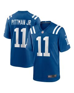 Men’s Indianapolis Colts Michael Pittman Jr. Royal Game Player Jersey