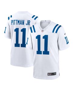 Men’s Indianapolis Colts Michael Pittman Jr. White Game Jersey