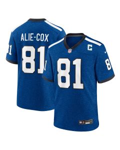 Men’s Indianapolis Colts Mo Alie Cox Royal Indiana Nights Alternate Game Jersey