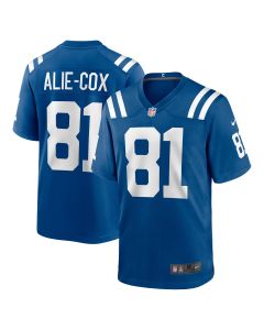 Men’s Indianapolis Colts Mo Alie-Cox Royal Team Game Jersey