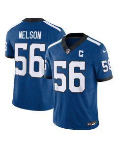 Men’s Indianapolis Colts Quenton Nelson Blue Vapor F.U.S.E. Limited Jersey