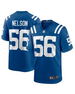 Men’s Indianapolis Colts Quenton Nelson Royal Game Player Jersey