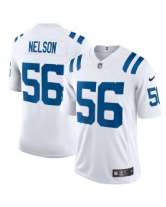 Men’s Indianapolis Colts Quenton Nelson White Vapor Limited Jersey