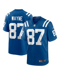 Men’s Indianapolis Colts Reggie Wayne Royal Retired Player Game Jersey