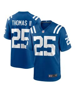 Men’s Indianapolis Colts Rodney Thomas II Royal Game Player Jersey