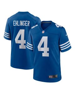 Men’s Indianapolis Colts Sam Ehlinger Blue Game Player Jersey