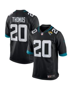 Men’s Jacksonville Jaguars Daniel Thomas Black Game Jersey
