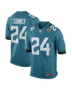 Men’s Jacksonville Jaguars Snoop Conner Teal Game Player Jersey