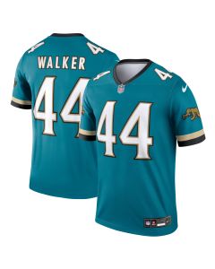 Men’s Jacksonville Jaguars Travon Walker Teal Alternate Legend Player Performance Top