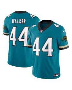 Men’s Jacksonville Jaguars Travon Walker Teal Prowler Throwback Vapor F.U.S.E. Limited Jersey