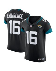Men’s Jacksonville Jaguars Trevor Lawrence Black Vapor Elite Jersey