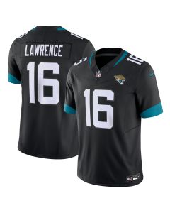 Men’s Jacksonville Jaguars Trevor Lawrence Black Vapor F.U.S.E. Limited Jersey