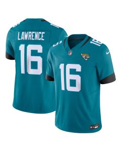 Men’s Jacksonville Jaguars Trevor Lawrence Teal Vapor F.U.S.E. Limited Jersey