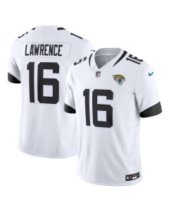 Men’s Jacksonville Jaguars Trevor Lawrence White Vapor F.U.S.E. Limited Jersey