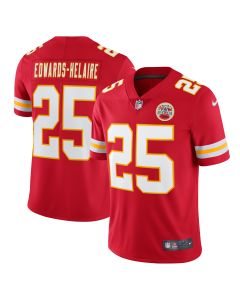 Men’s Kansas City Chiefs Clyde Edwards-Helaire Red Vapor Limited Jersey