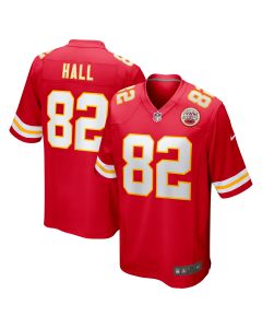Men’s Kansas City Chiefs Dante Hall Red Retired Player Game Jersey