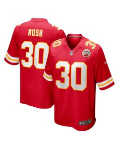 Men’s Kansas City Chiefs Darius Rush Red Team Game Jersey