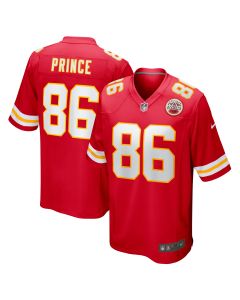 Men’s Kansas City Chiefs Gerrit Prince Red Team Game Jersey