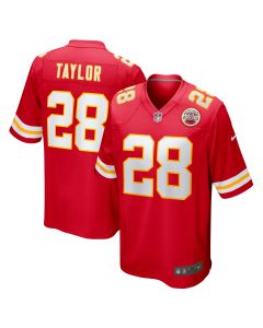 Men’s Kansas City Chiefs Keith Taylor Red Team Game Jersey