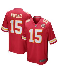 Men’s Kansas City Chiefs Patrick Mahomes Red Game Jersey