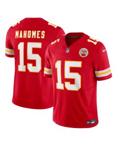 Men’s Kansas City Chiefs Patrick Mahomes Red Vapor F.U.S.E. Limited Jersey