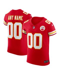 Men’s Kansas City Chiefs Red Vapor F.U.S.E. Elite Custom Jersey
