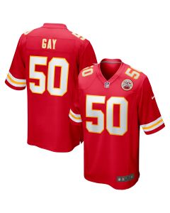 Men’s Kansas City Chiefs Willie Gay Red Game Jersey
