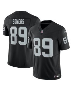 Men’s Las Vegas Raiders Brock Bowers Black Team Vapor F.U.S.E. Limited Jersey