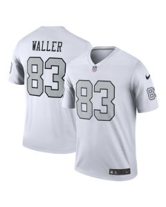 Men’s Las Vegas Raiders Darren Waller White Alternate Legend Player Performance Top