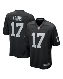 Men’s Las Vegas Raiders Davante Adams Black Game Jersey