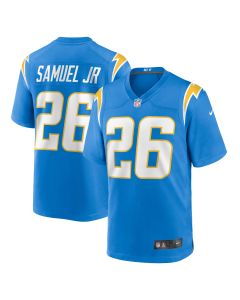 Men’s Los Angeles Chargers Asante Samuel Jr. Powder Blue Game Player Jersey