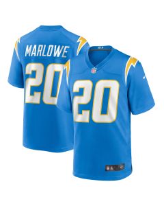 Men’s Los Angeles Chargers Dean Marlowe Powder Blue Team Game Jersey