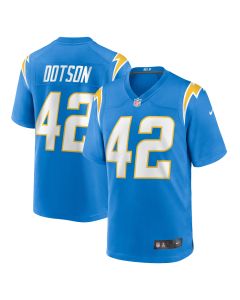 Men’s Los Angeles Chargers Elijah Dotson Powder Blue Team Game Jersey
