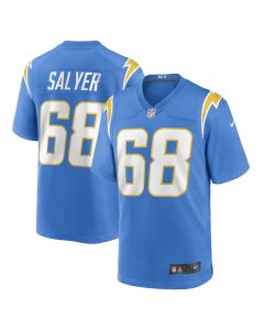 Men’s Los Angeles Chargers Jamaree Salyer Powder Blue Game Player Jersey