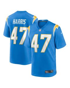 Men’s Los Angeles Chargers Josh Harris Powder Blue Game Jersey