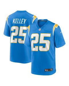 Men’s Los Angeles Chargers Joshua Kelley Powder Blue Game Jersey