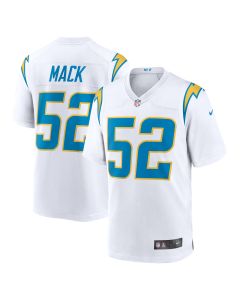 Men’s Los Angeles Chargers Khalil Mack White Game Jersey