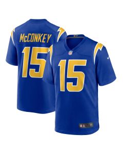 Men’s Los Angeles Chargers Ladd McConkey Royal Alternate Game Jersey