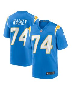 Men’s Los Angeles Chargers Matt Kaskey Powder Blue Team Game Jersey
