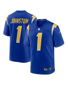 Men’s Los Angeles Chargers Quentin Johnston Royal Alternate Game Jersey