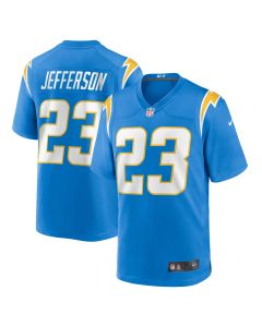 Men’s Los Angeles Chargers Tony Jefferson Powder Blue Team Game Jersey