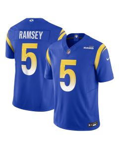 Men’s Los Angeles Rams Jalen Ramsey Royal Vapor F.U.S.E. Limited Jersey
