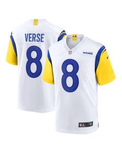 Men’s Los Angeles Rams Jared Verse White Game Jersey