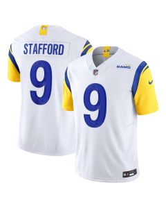 Men’s Los Angeles Rams Matthew Stafford White Vapor F.U.S.E. Limited Jersey