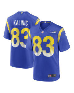Men’s Los Angeles Rams Nikola Kalinic Royal Game Jersey