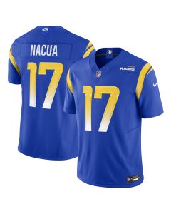 Men’s Los Angeles Rams Puka Nacua Royal Vapor F.U.S.E. Limited Jersey