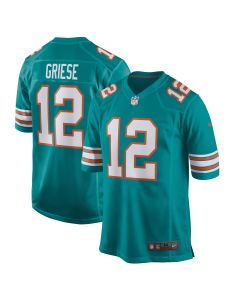 Men’s Miami Dolphins Bob Griese Aqua Retired Player Jersey