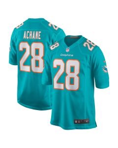 Men’s Miami Dolphins Devon Achane Aqua Player Game Jersey