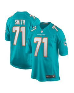 Men’s Miami Dolphins Kion Smith Aqua Game Jersey