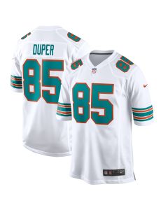 Men’s Miami Dolphins Mark Duper White Retired Player Jersey
